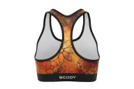 Floral Cluster Women's Crop Top, Racer Back | Made in Australia