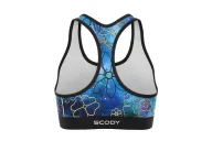 Floral Cluster Women's Crop Top, Racer Back | Made in Australia