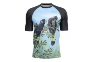 Kristy-Ann Duffy Black Cockatoo Mountain Bike Shirt, UPF50+ - Men | Mountain Biking