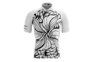 Performance Cycle Jersey Men - African Tulip by Paul Trotter