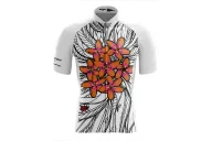 Performance Cycle Jersey Men - Frangipani by Paul Trotter | Cycling Jersey