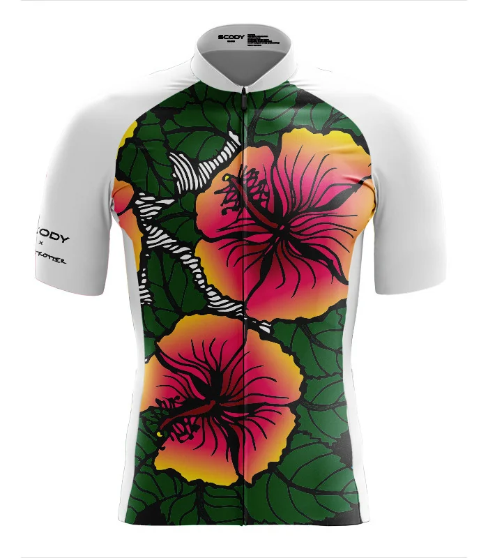 Performance Cycle Jersey - Hibiscus Colour Up, Men