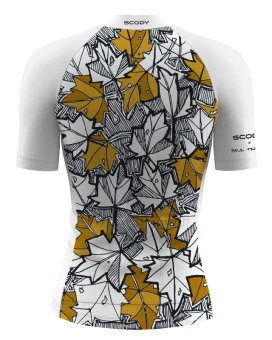 Performance Cycle Jersey Women - Autumn Leaves by Paul Trotter | Cycling Jerseys