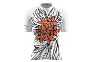 Performance Cycle Jersey Women - Frangipani by Paul Trotter | Cycling Jersey