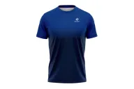 In-Line Navy and Blue Run Shirt, UPF50+ - Men | Running Gear