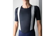 Men’s Navy Cycling Bib Shorts – Seamless Straps | SCODY