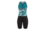 Oasis Teal Triathlon Suit, Sleeveless - Women | Made in Australia | Triathlon Gear