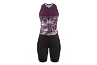 Oasis Plum Triathlon Suit, Sleeveless - Women | Made in Australia | Triathlon Gear