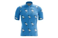 Bin Chicken on Blue Cycle Jersey - Men