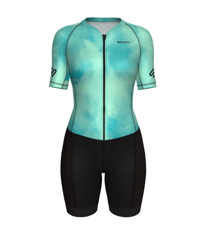 Perform UV Protect Sleeved Triathlon Suit - Stratus