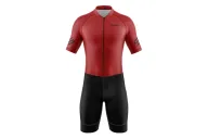 Men's Mars Red UV Protect triathlon suit for sale at Scody Australia. Flexible payment options available.| Triathlon Gear