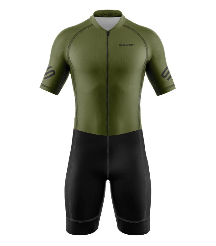 Perform UV Protect Sleeved Triathlon Suit - Staple Colours