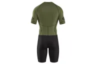 Men's Moss Green UV Protect triathlon suit for sale at Scody Australia. Flexible payment options available. | Triathlon Gear