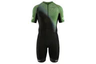 Olive Tilt 3/4 Zip Men's Aero Triathlon Suit | Triathlon Gear