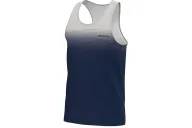 Navy to Antique Grey Transition Run Singlet, Ultra Lightweight - Men | Running Singlet