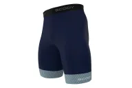 Navy Cycle Shorts with Quilted Cuffs | made in Australia