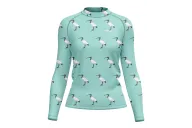 Bin Chicken, Mint Women's Surf Rashie, UPF50+ | Beach Wear