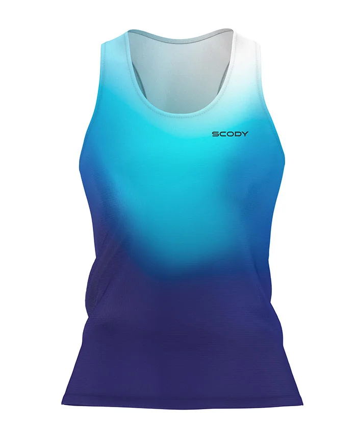 Ultra Lightweight Run Singlet - Galaxy, Women