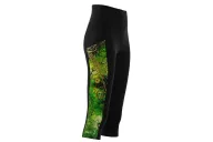 SCODY Women’s 3/4 Active Tights – Floral Cluster Navy