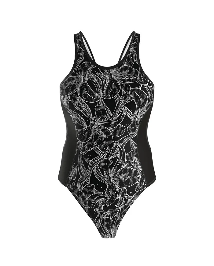Swim-Optimised Triathlon Swimsuit - Lily Black, Women