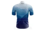 Performance Cycle Jersey Men - Terrain Blue | Made in Australia