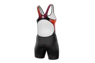 Women's Galaxy triathlon suit w open back with modesty panel