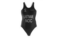 Midnight Black Women's Triathlon Swimsuit - Named, WT Compliant | Triathlon Gear