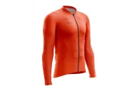 Staple Orange Men's L/S Performance Cycle Jersey | Made in Australia