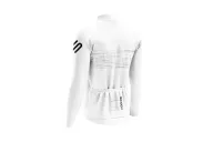 Staple White Men's L/S Performance Cycle Jersey | Made in Australia