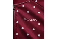 Claret Dots Triathlon Suit | SCODY Australia