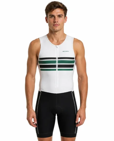 Varsity Stripe Triathlon Suit | SCODY Australia
