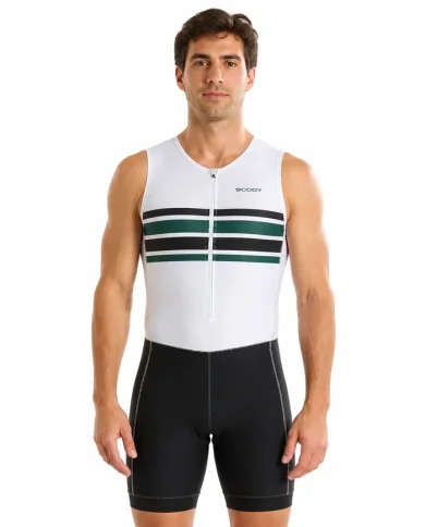 Varsity Stripe Triathlon Suit | SCODY Australia