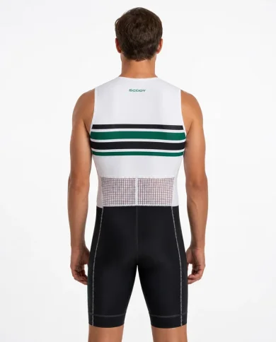 Varsity Stripe Triathlon Suit | SCODY Australia