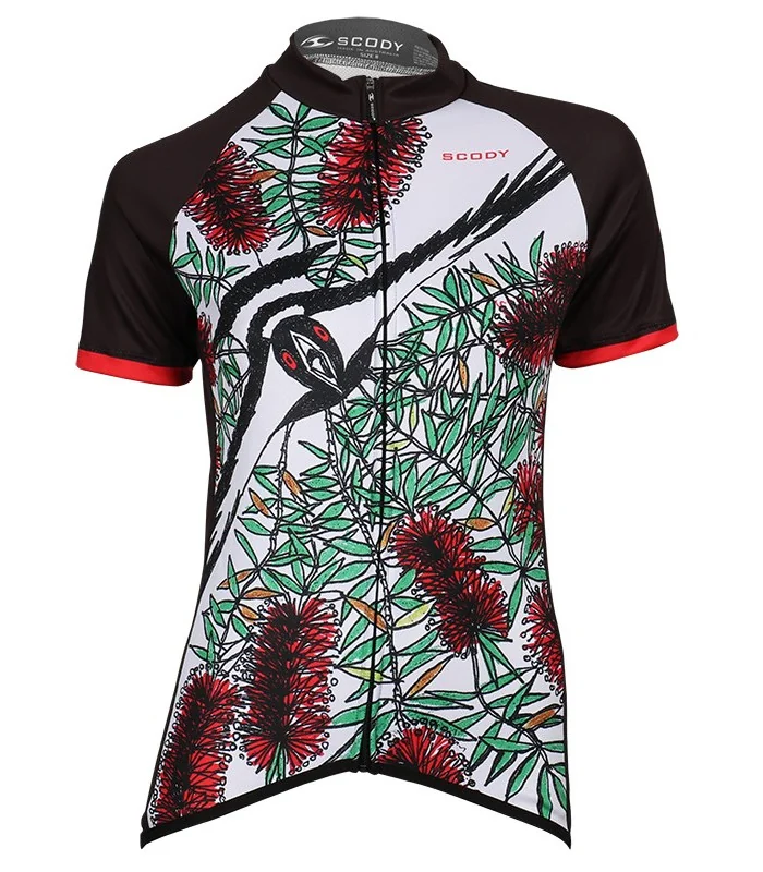 Performance Cycle Jersey - Swooping Magpie, Women
