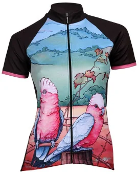 Galah Cycle Jersey designed by Kristy-Ann Duffy