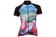 Galah Cycle Jersey designed by Kristy-Ann Duffy
