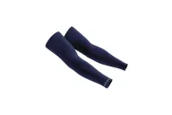 Solid Navy Thermo-fit Arm Warmers - Unisex| Cycling Gear